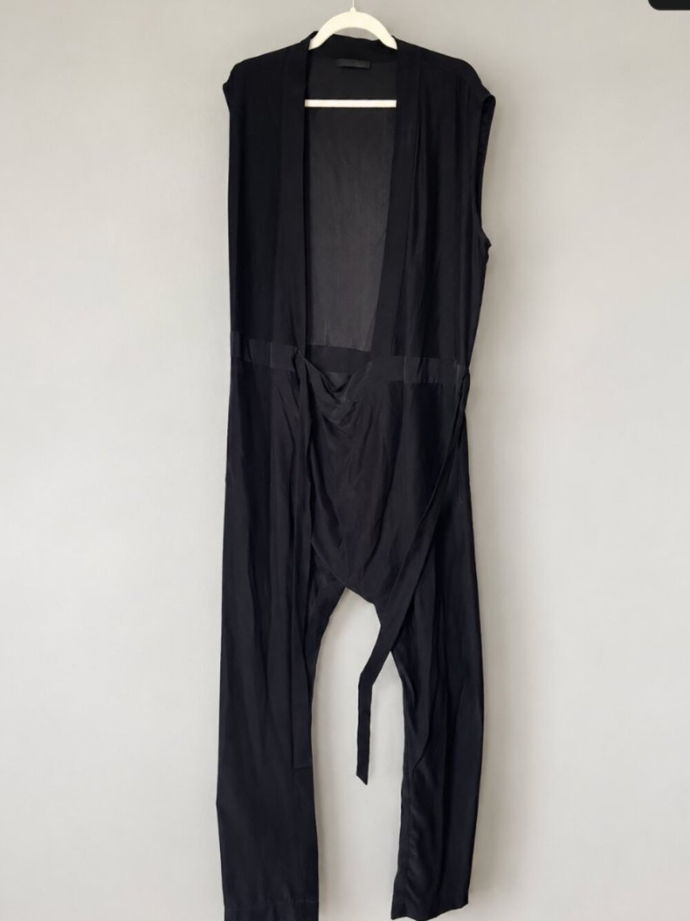 Black Silk KES Jumpsuit